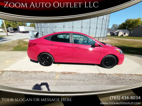 2017 Hyundai Accent for sale at Zoom Auto Outlet LLC in Thorntown IN