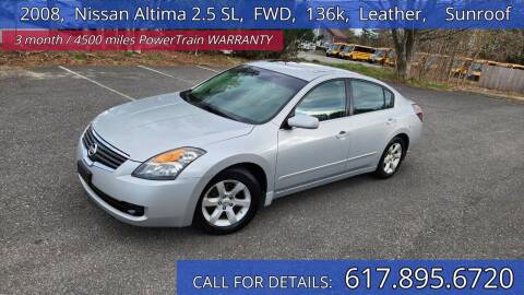 2008 Nissan Altima for sale at Carlot Express in Stow MA