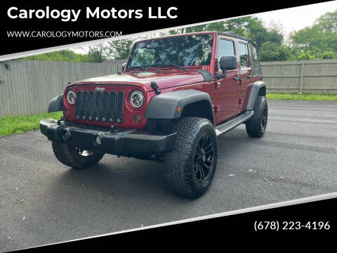 2012 Jeep Wrangler Unlimited for sale at Carology Motors LLC in Marietta GA