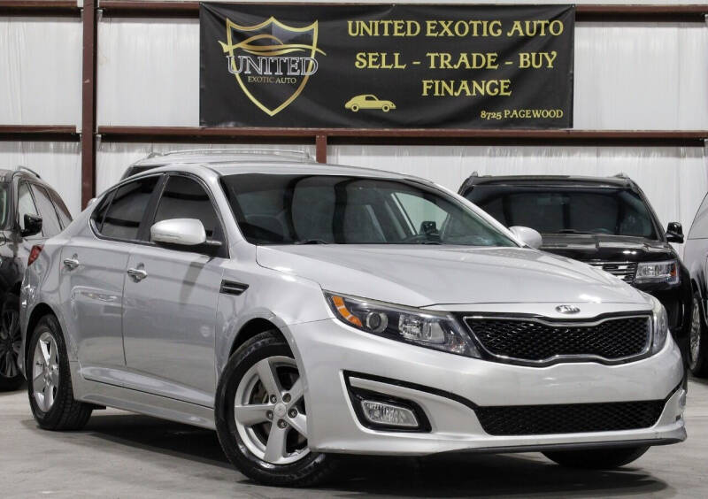 2014 Kia Optima for sale at United Exotic Auto in Houston TX