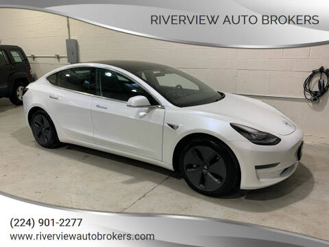2020 Tesla Model 3 for sale at Riverview Auto Brokers in Des Plaines IL