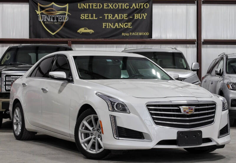 2017 Cadillac CTS for sale at United Exotic Auto in Houston TX