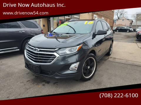 2018 Chevrolet Equinox for sale at Drive Now Autohaus Inc. in Cicero IL