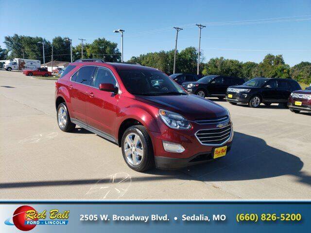 2016 Chevrolet Equinox for sale at RICK BALL FORD in Sedalia MO