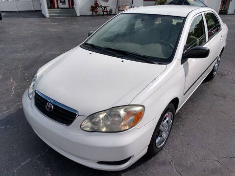 2007 Toyota Corolla for sale at AFFORDABLE AUTO SALES in Saint Petersburg FL