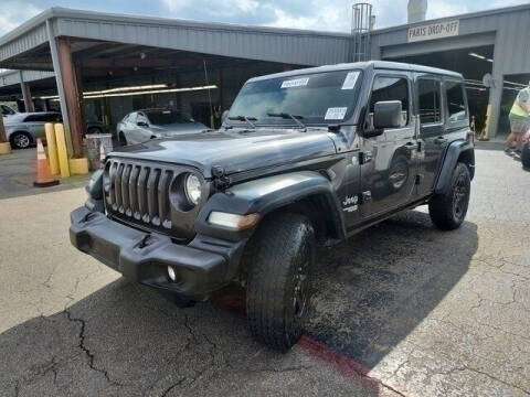2018 Jeep Wrangler Unlimited for sale at FREDY CARS FOR LESS in Houston TX