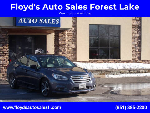 2015 Subaru Legacy for sale at Floyd's Auto Sales Forest Lake in Forest Lake MN