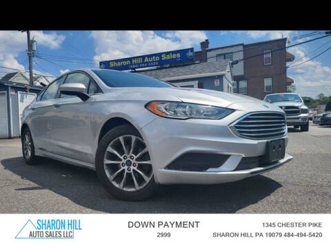 2017 Ford Fusion for sale at Sharon Hill Auto Sales LLC in Sharon Hill PA