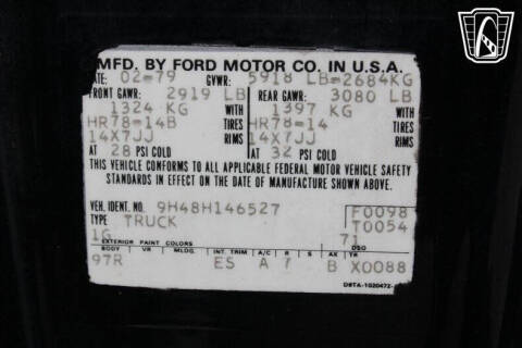 1979 Ford Ranchero