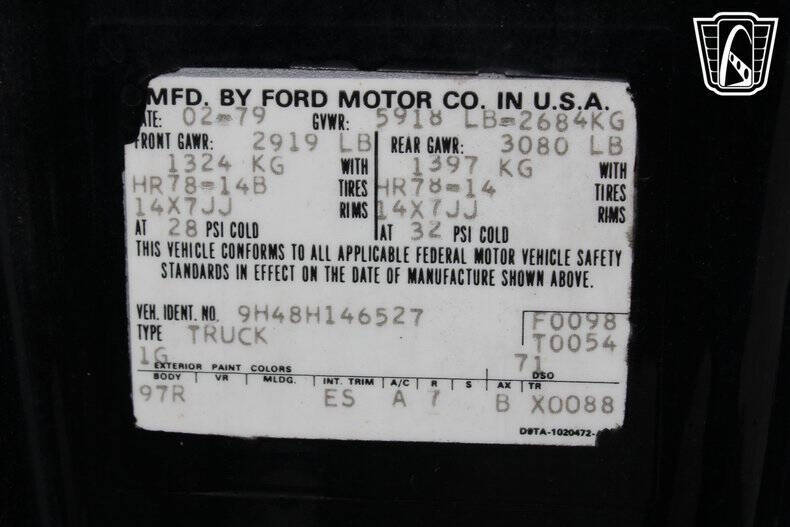 1979 Ford Ranchero