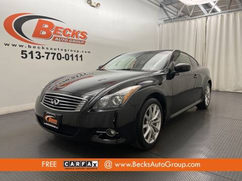 2013 Infiniti G37 Coupe for sale at Becks Auto Group in Mason OH