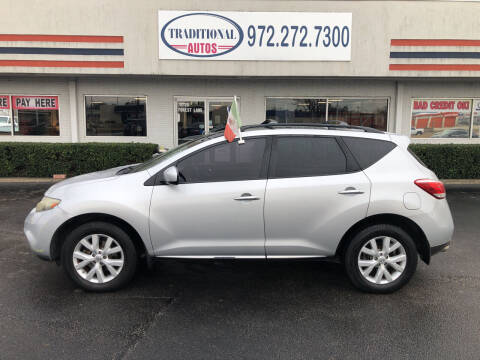 2011 Nissan Murano for sale at Traditional Autos in Dallas TX