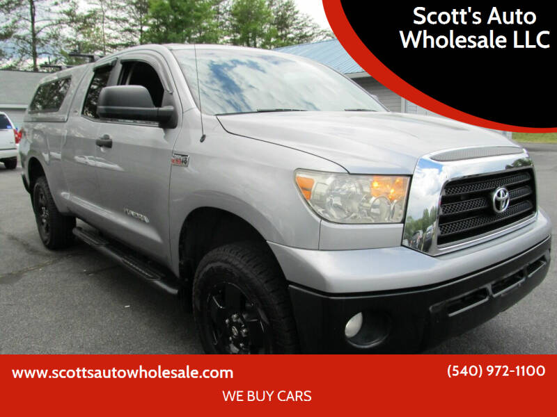 2007 Toyota Tundra for sale at Scott's Auto Wholesale LLC in Locust Grove VA