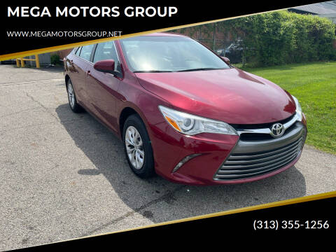 2015 Toyota Camry for sale at MEGA MOTORS GROUP in Redford MI