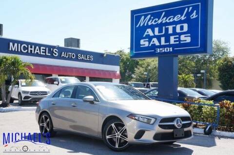 2019 Mercedes-Benz A-Class for sale at Michael's Auto Sales Corp in Hollywood FL