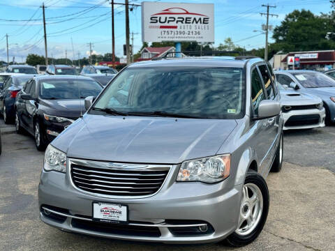 2015 Chrysler Town and Country for sale at Supreme Auto Sales in Chesapeake VA