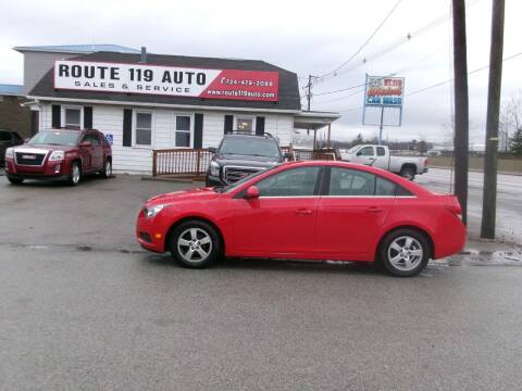 2014 Chevrolet Cruze for sale at ROUTE 119 AUTO SALES & SVC in Homer City PA