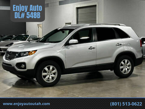 2013 Kia Sorento for sale at Enjoy Auto  DL# 548B in Midvale UT