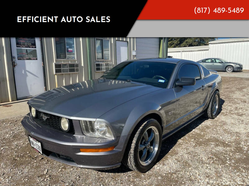 2006 Ford Mustang for sale at Efficient Auto Sales in Crowley TX