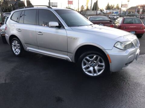 2007 BMW X3 for sale at Chuck Wise Motors in Portland OR