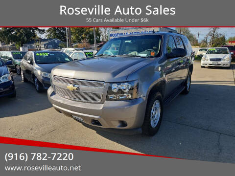 2007 Chevrolet Tahoe for sale at Roseville Auto Sales in Roseville CA