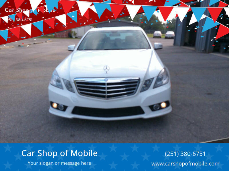 2010 Mercedes-Benz E-Class for sale at Car Shop of Mobile in Mobile AL