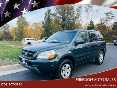 2005 Honda Pilot for sale at Freedom Auto Sales in Chantilly VA