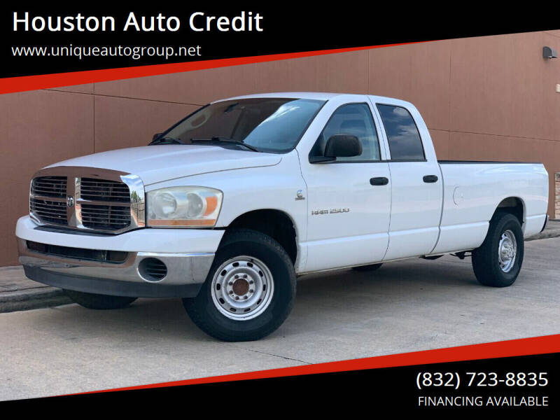 2006 Dodge Ram Pickup 2500 for sale at Houston Auto Credit in Houston TX