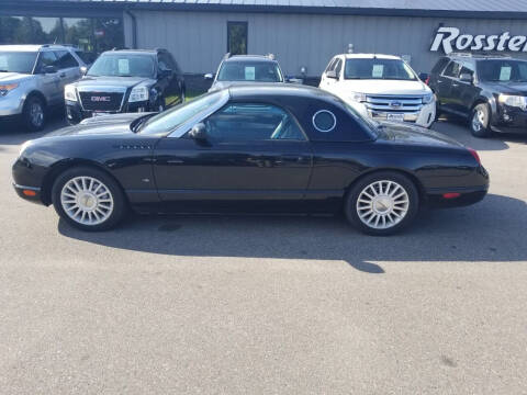 2004 Ford Thunderbird for sale at ROSSTEN AUTO SALES in Grand Forks ND