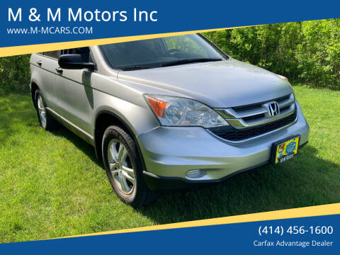2010 Honda CR-V for sale at M & M Motors Inc in West Allis WI