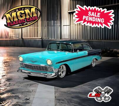 1956 Chevrolet Bel Air for sale at MGM CLASSIC CARS in Addison IL