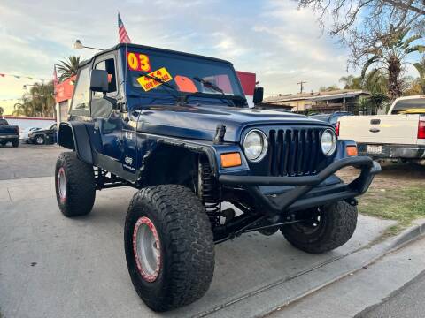 2003 Jeep Wrangler for sale at 3K Auto in Escondido CA