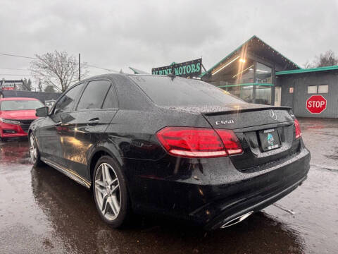 2014 Mercedes-Benz E-Class E 550 4MATIC