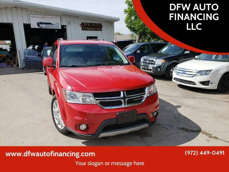 Used 2014 Dodge Journey SXT with VIN 3C4PDCBB0ET209932 for sale in Dallas, TX