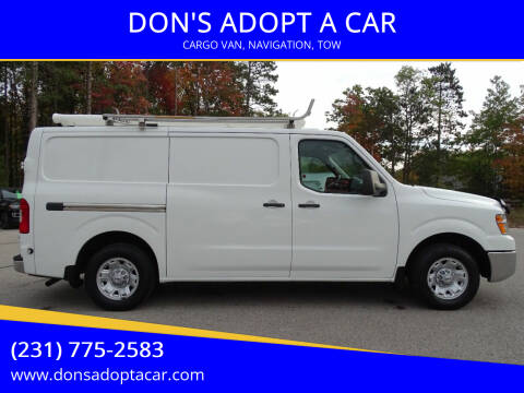 2018 Nissan NV for sale at DON'S ADOPT A CAR in Cadillac MI