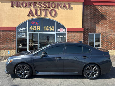 2016 Subaru WRX for sale at Professional Auto Sales & Service in Fort Wayne IN