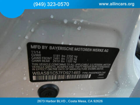 2015 BMW 5 Series 535i