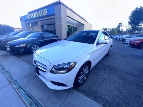 2016 Mercedes-Benz C-Class for sale at AutoHaus in Loma Linda CA
