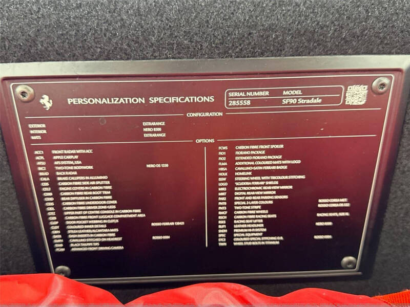 2022 Ferrari SF90 Stradale