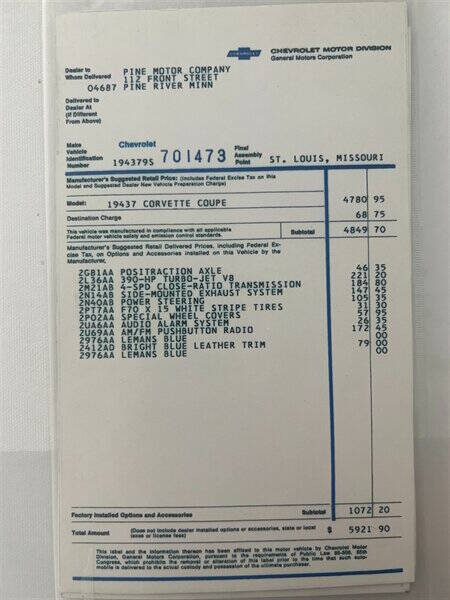 1969 Chevrolet Corvette