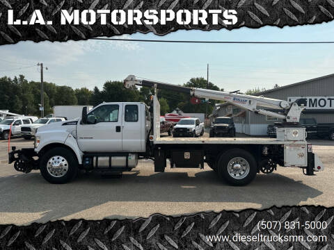 2016 Ford F-750 Super Duty for sale at L.A. MOTORSPORTS in Windom MN