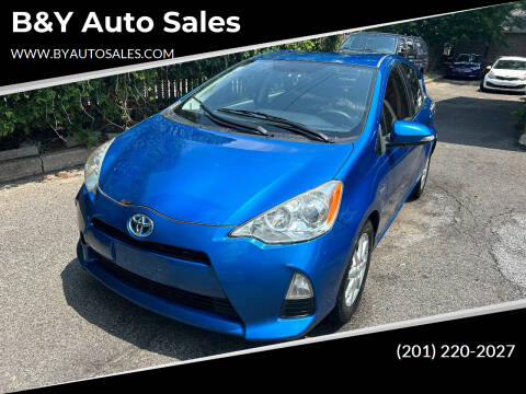2012 Toyota Prius c for sale at B&Y Auto Sales in Hasbrouck Heights NJ
