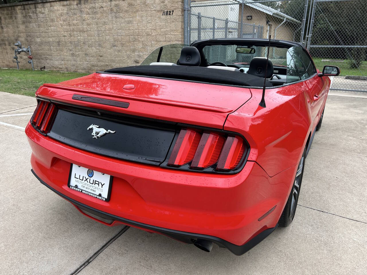 Used Car 2016 Ford Mustang  Ecoboost Premium 2dr Convertible For Sale Under $15,000 In Austin, Texas