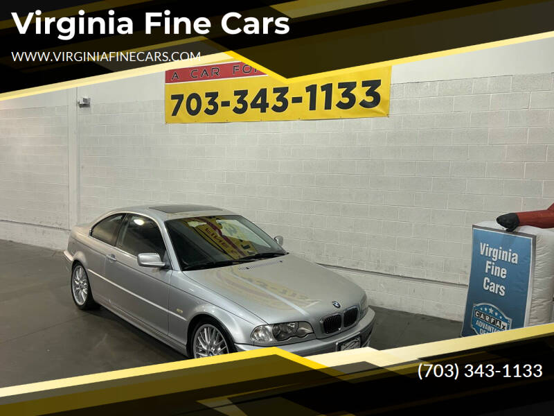 2002 BMW 3 Series for sale at Virginia Fine Cars in Chantilly VA