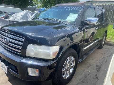 2005 Infiniti QX56 for sale at Buy-Fast Autos in Houston TX