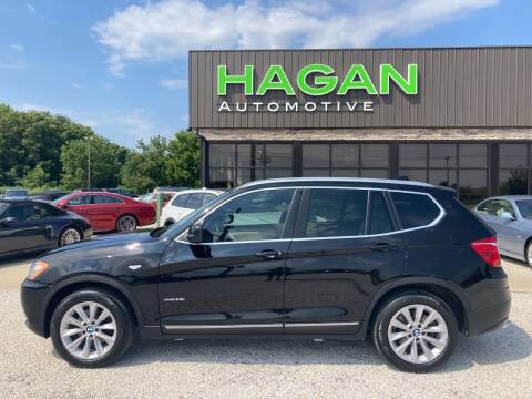 2013 BMW X3 for sale at Hagan Automotive in Chatham IL