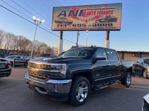 2018 Chevrolet Silverado 1500 for sale at ANF AUTO FINANCE in Houston TX