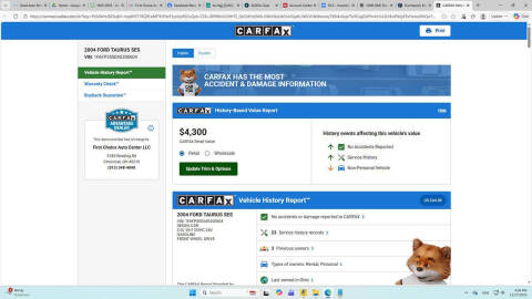 2004 Ford Taurus SES