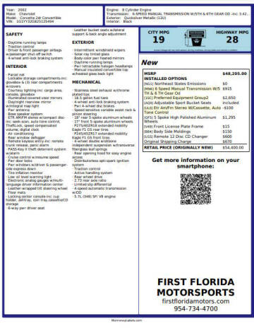 2002 Chevrolet Corvette