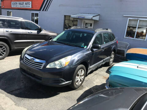 2011 Subaru Outback for sale at SOUTH VALLEY AUTO in Torrington CT
